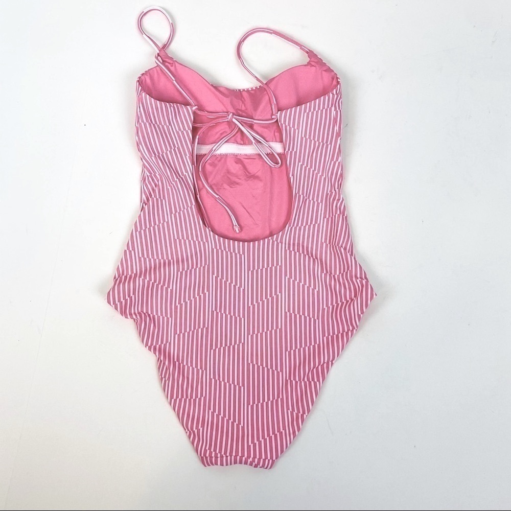 Onia Gabriella Broken Stripe One Piece Size S - Picture 5 of 10